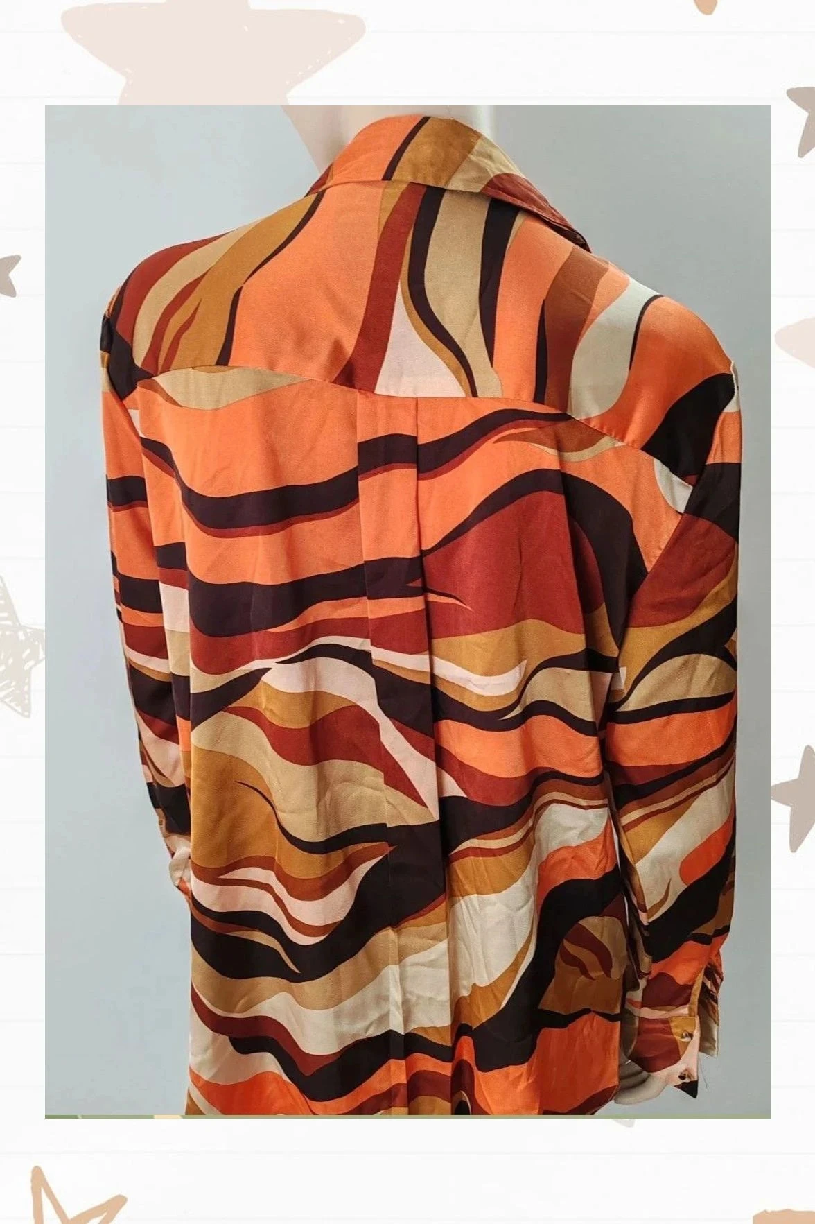 Camisa colorida feminina - M ampla – photo 4